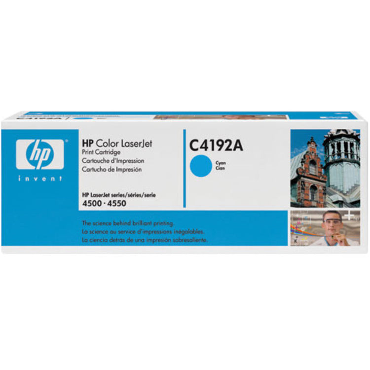 HP C4192A (640A) Cyan Original Toner Cartridge - Cartouches Certifiées