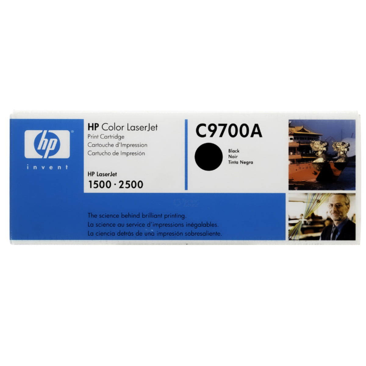 HP C9700A (121A) Black Original Toner Cartridge - Cartouches Certifiées