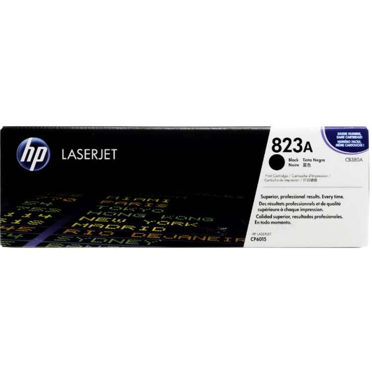 HP CB380A (823A) Black Original Toner Cartridge - Cartouches Certifiées