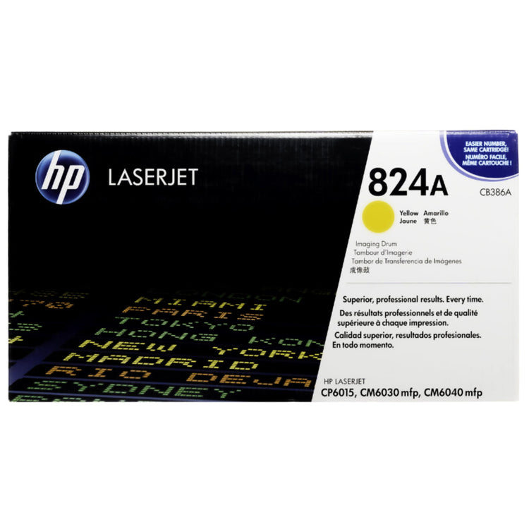 HP CB386A (824A) Yellow Original Drum - Cartouches Certifiées