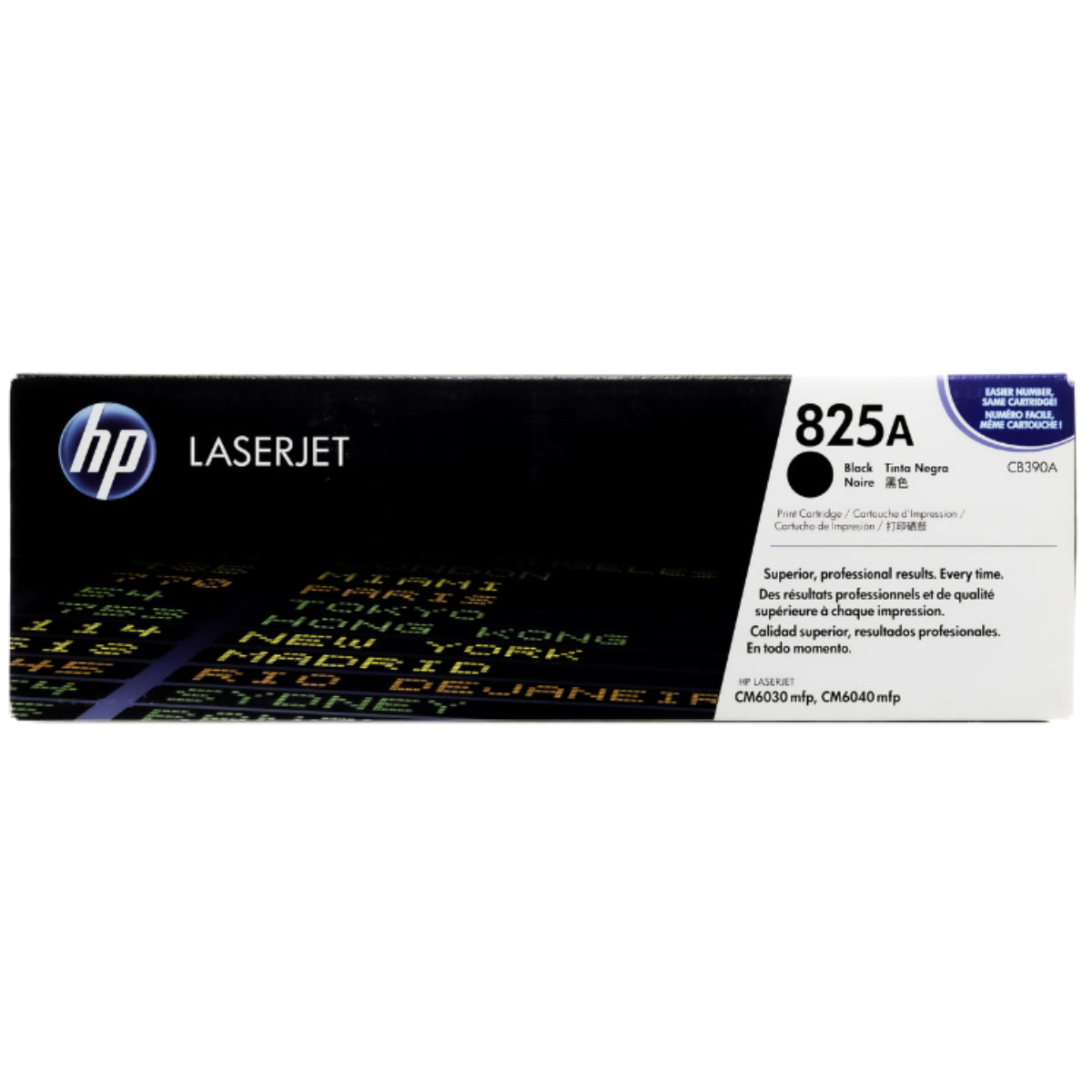 HP CB390A (825A) Black Original Toner Cartridge - Cartouches Certifiées