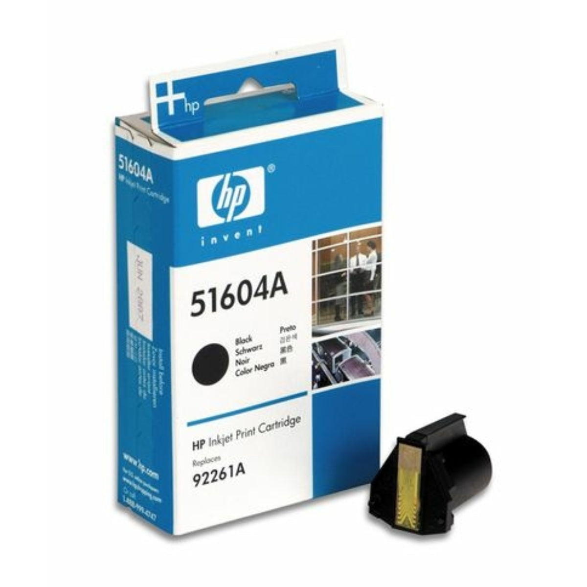 HP 51604A (51604A) Black Original Inkjet Cartridge - Cartouches Certifiées