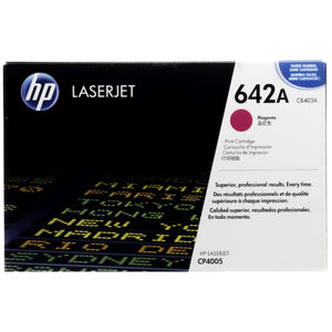 HP CB403A (642A) Magenta Original Toner Cartridge - Cartouches Certifiées