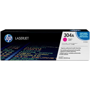 HP CC533A (304A) Magenta Original Toner Cartridge - Cartouches Certifiées