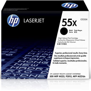 HP CE255X (55X) Black Original Toner Cartridge - Cartouches Certifiées