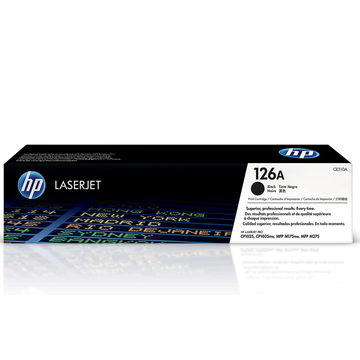 HP CE310A (126A) Black Original Toner Cartridge - Cartouches Certifiées