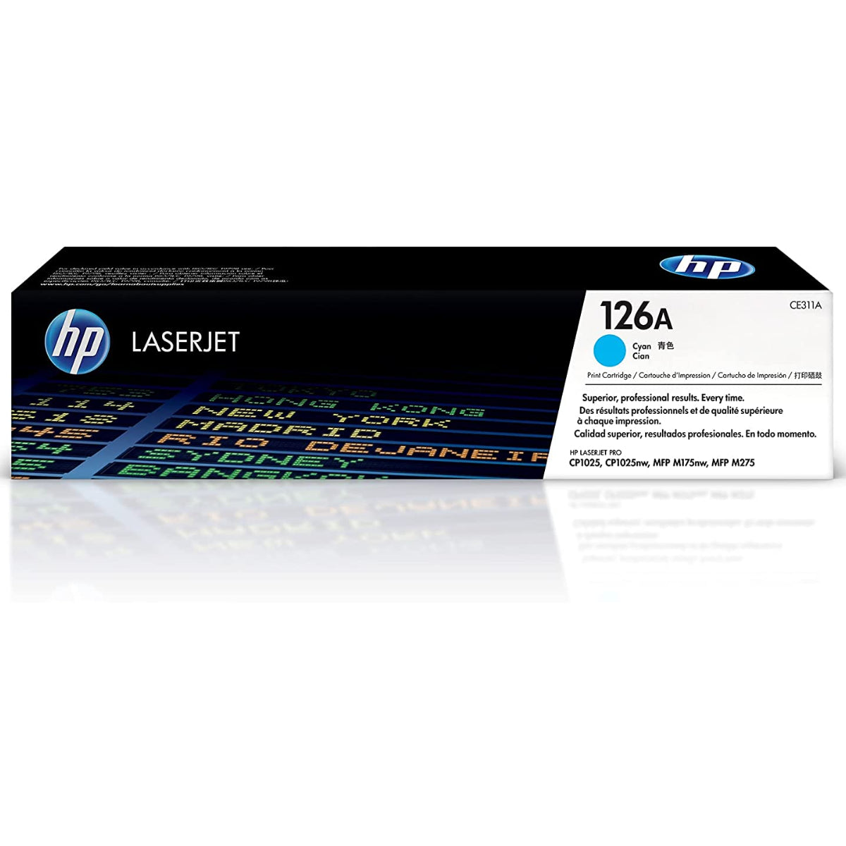 HP CE311A (126A) Cyan Original Toner Cartridge - Cartouches Certifiées