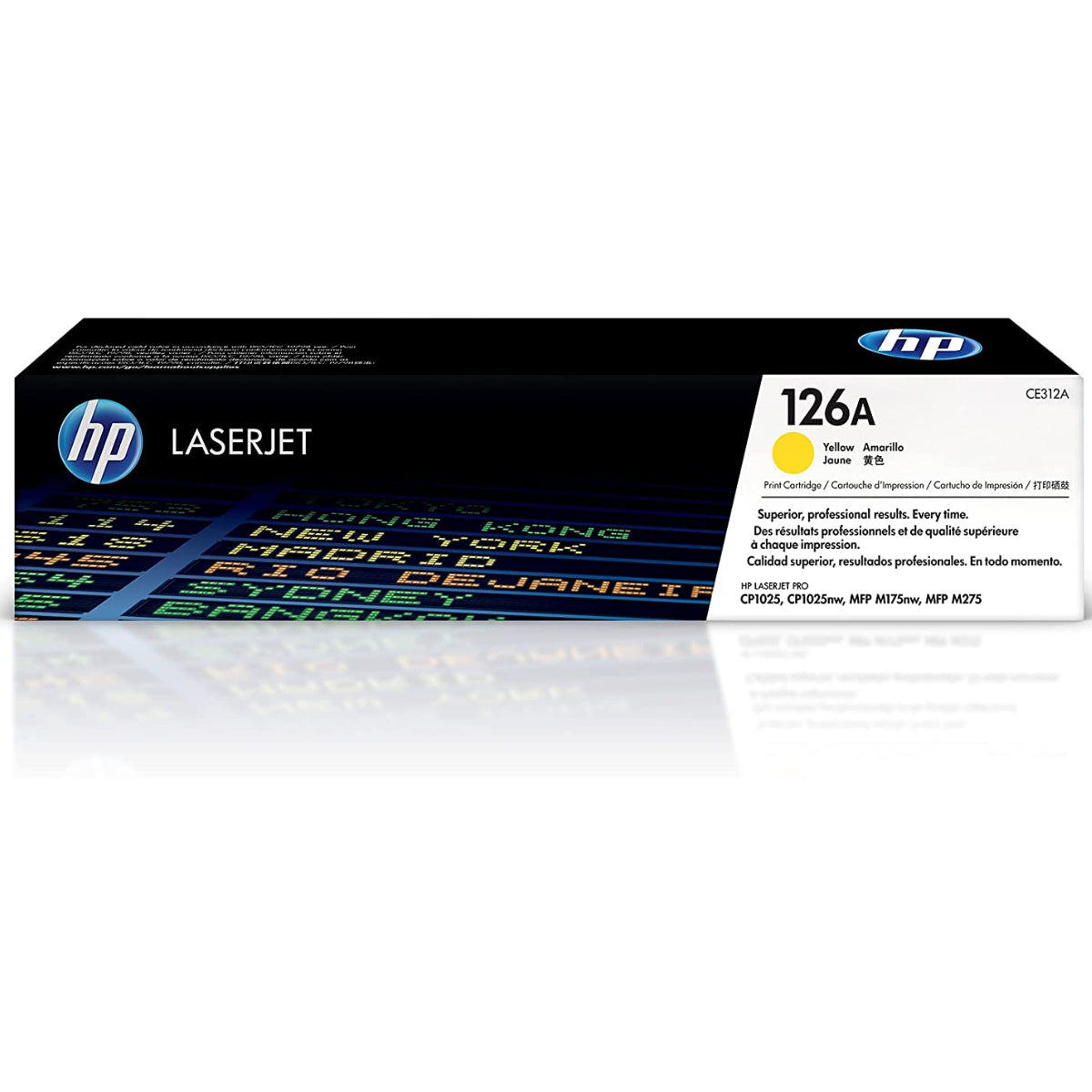 HP CE312A (126A) Yellow Original Toner Cartridge - Cartouches Certifiées