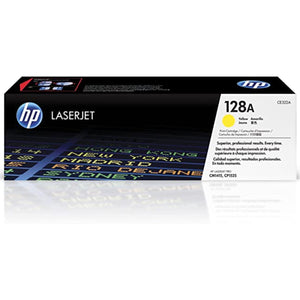 HP CE322A (128A) Yellow Original Toner Cartridge - Cartouches Certifiées