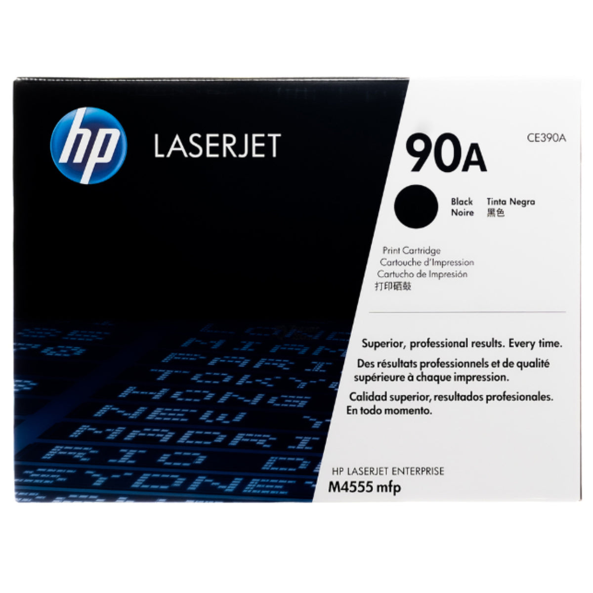 HP CE390A (90A) Black Original Toner Cartridge - Cartouches Certifiées