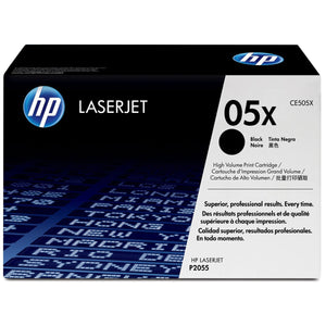 HP CE505X (05X) Black Original Toner Cartridge - Cartouches Certifiées