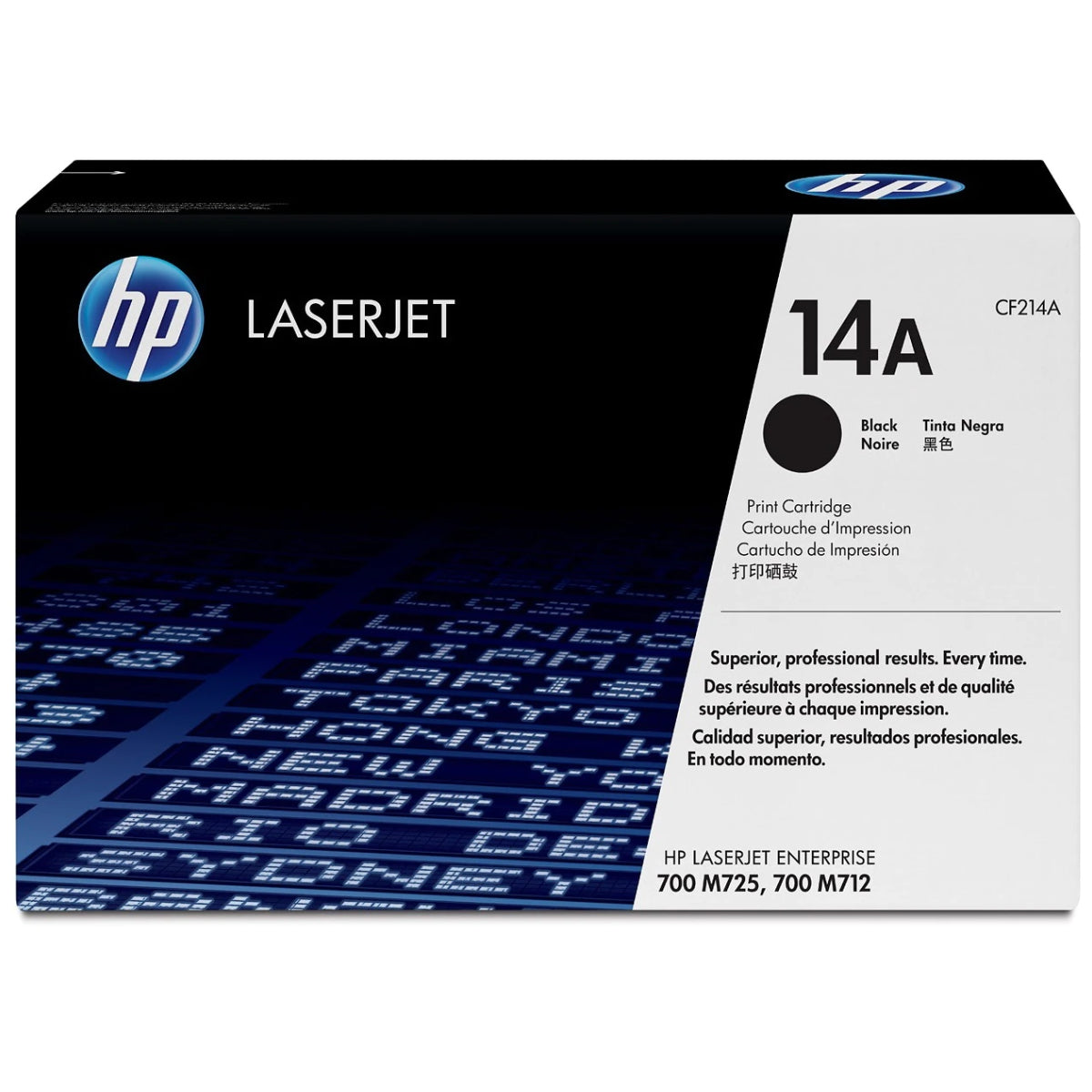HP CF214A (14A) Black Original Toner Cartridge - Cartouches Certifiées