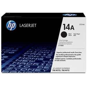 HP CF214A (14A) Black Original Toner Cartridge - Cartouches Certifiées