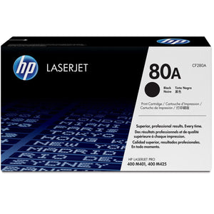HP CF280A (80A) Black Original Toner Cartridge - Cartouches Certifiées