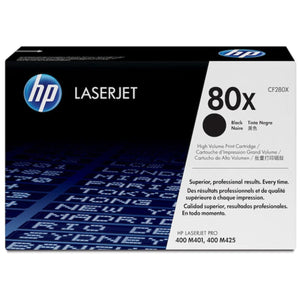 HP CF280X (80X) Black Original Toner Cartridge - Cartouches Certifiées
