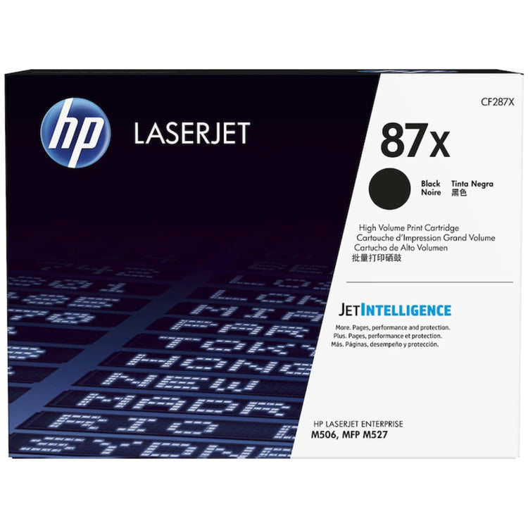 HP CF287X (87X) Black Original Toner Cartridge - Cartouches Certifiées
