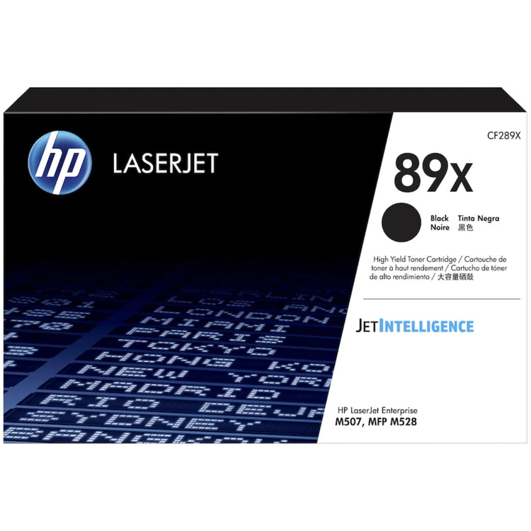 HP CF289X (89X) Black Original Toner Cartridge - Cartouches Certifiées