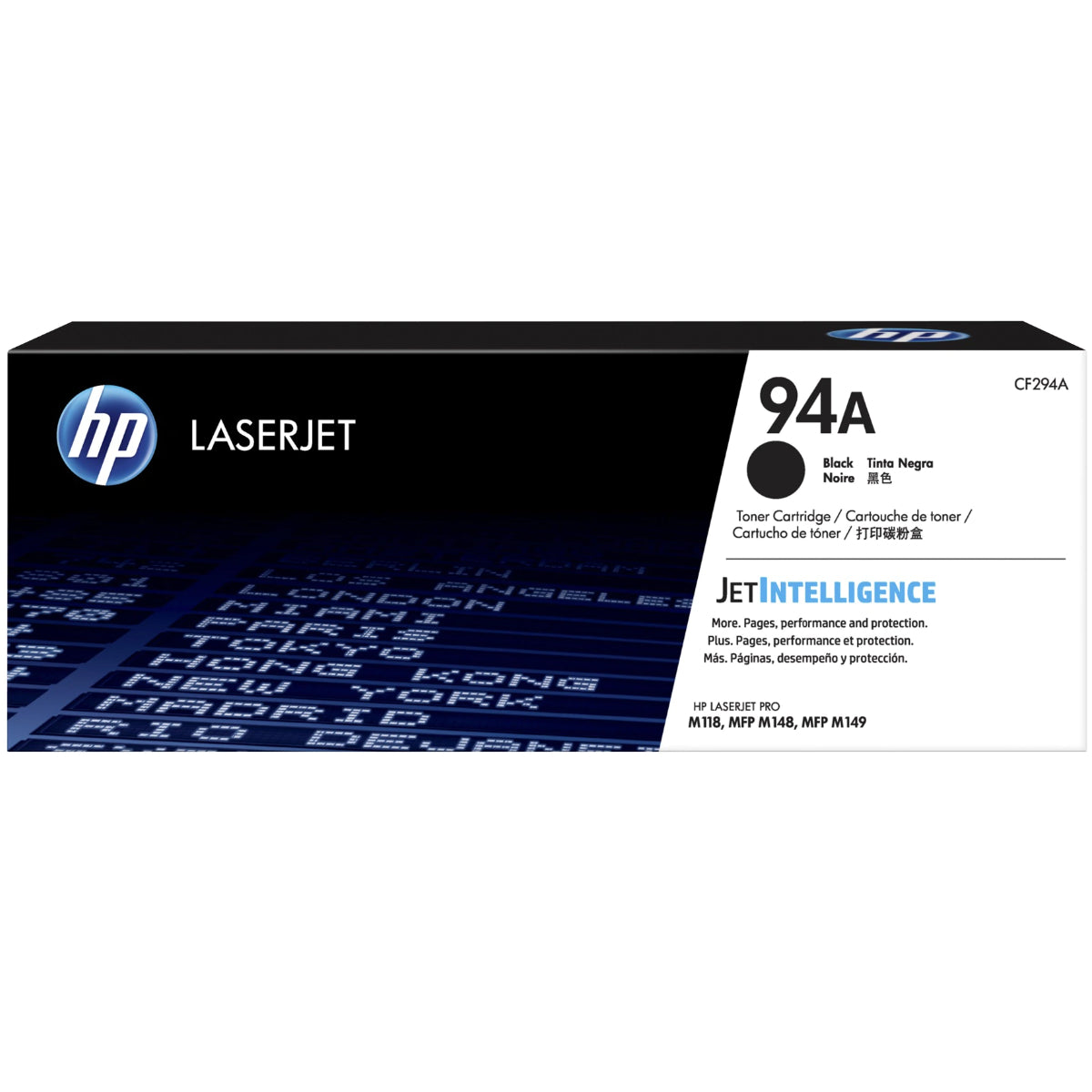 HP CF294A (94A) Black Original Toner Cartridge - Cartouches Certifiées
