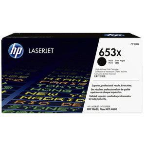 HP CF320X (653X) Black Original Toner Cartridge - Cartouches Certifiées