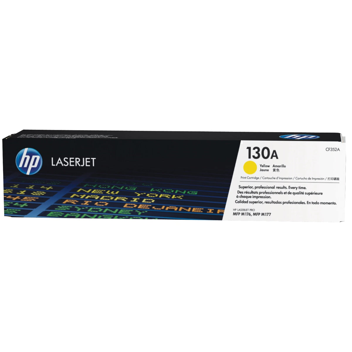HP CF352A (130A) Yellow Original Toner Cartridge - Cartouches Certifiées