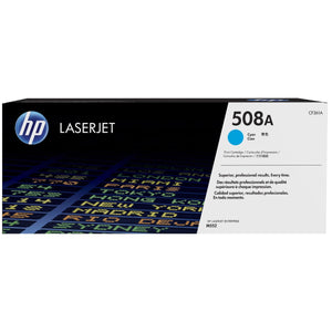 HP CF361A (508A) Cyan Original Toner Cartridge - Cartouches Certifiées
