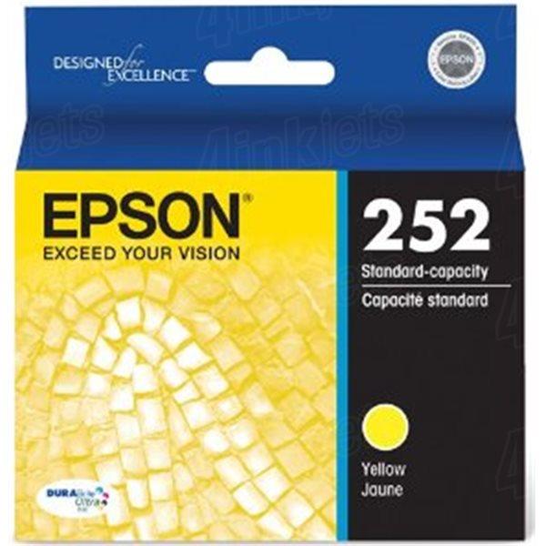 EPSON T252 (T252420) Yellow Original Inkjet Cartridge - Cartouches Certifiées
