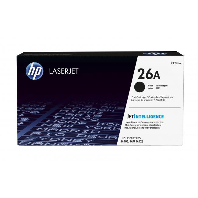 HP CF226A (26A) Black Original Toner Cartridge - Cartouches Certifiées