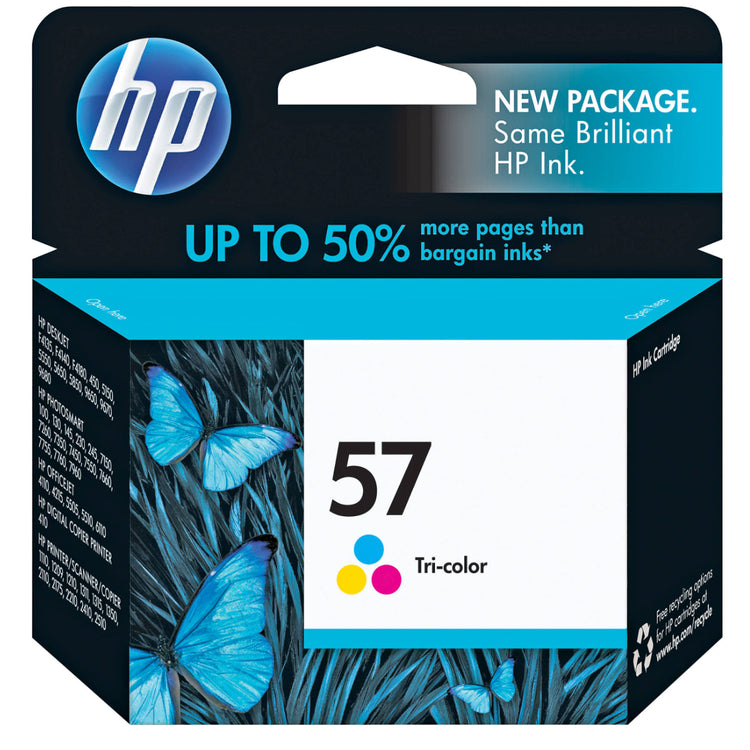 HP 57 (C6657AN) Color Original Inkjet Cartridge - Cartouches Certifiées