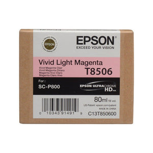 EPSON T850 (T850600) Photo Magenta Original Inkjet Cartridge - Cartouches Certifiées