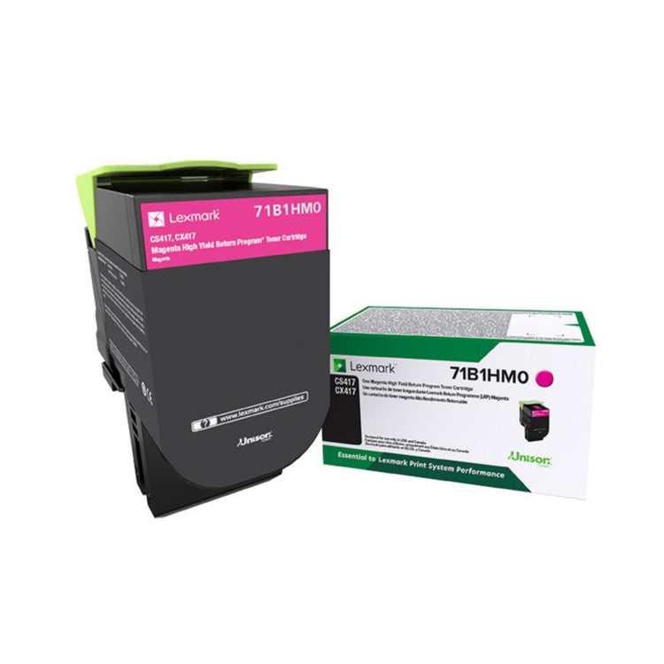 LEXMARK 71B1HM0 Magenta Original Toner Cartridge - Cartouches Certifiées