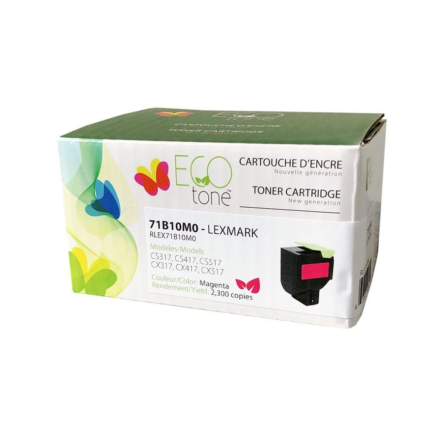 Refurbished LEXMARK 71B10M0 (71B0030) Magenta Toner Cartridge - Cartouches Certifiées