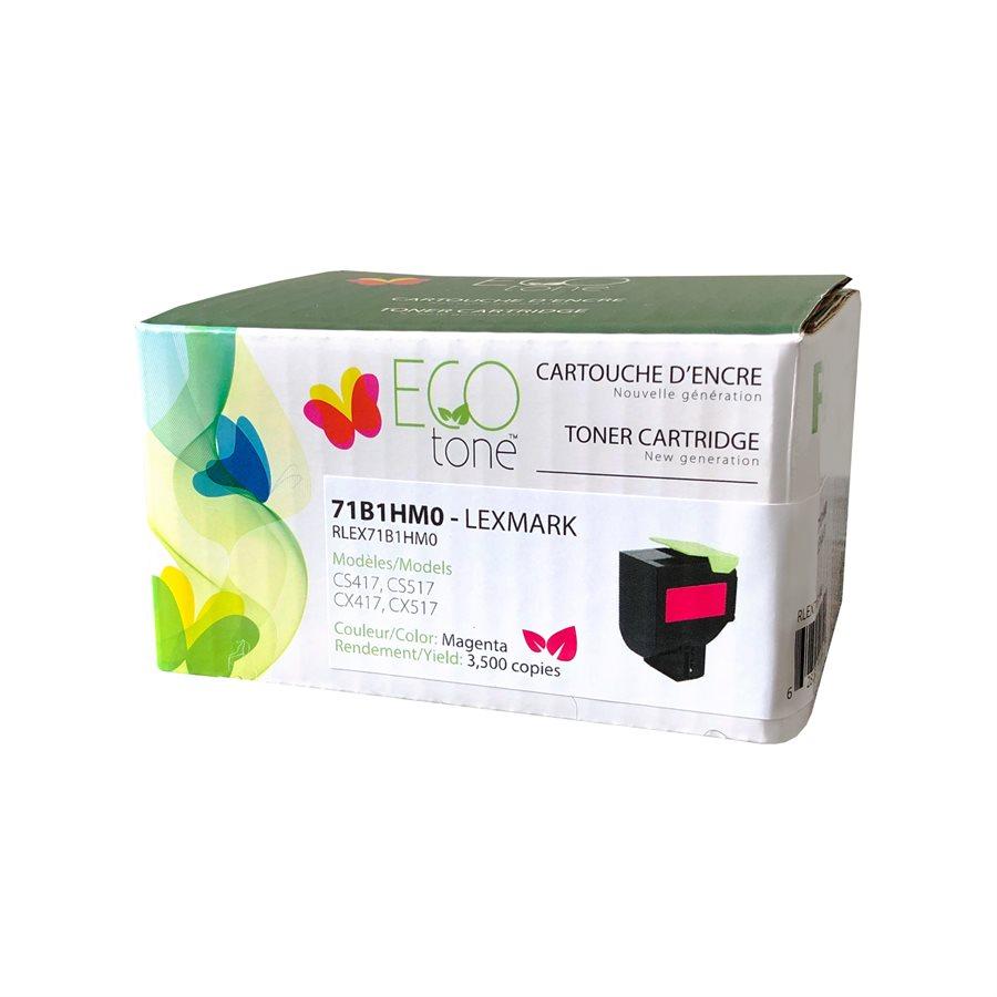 Refurbished LEXMARK 71B1HM0 Magenta Toner Cartridge - Cartouches Certifiées