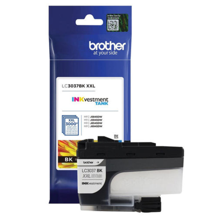 BROTHER LC3037BKS Black Original Inkjet Cartridge - Cartouches Certifiées