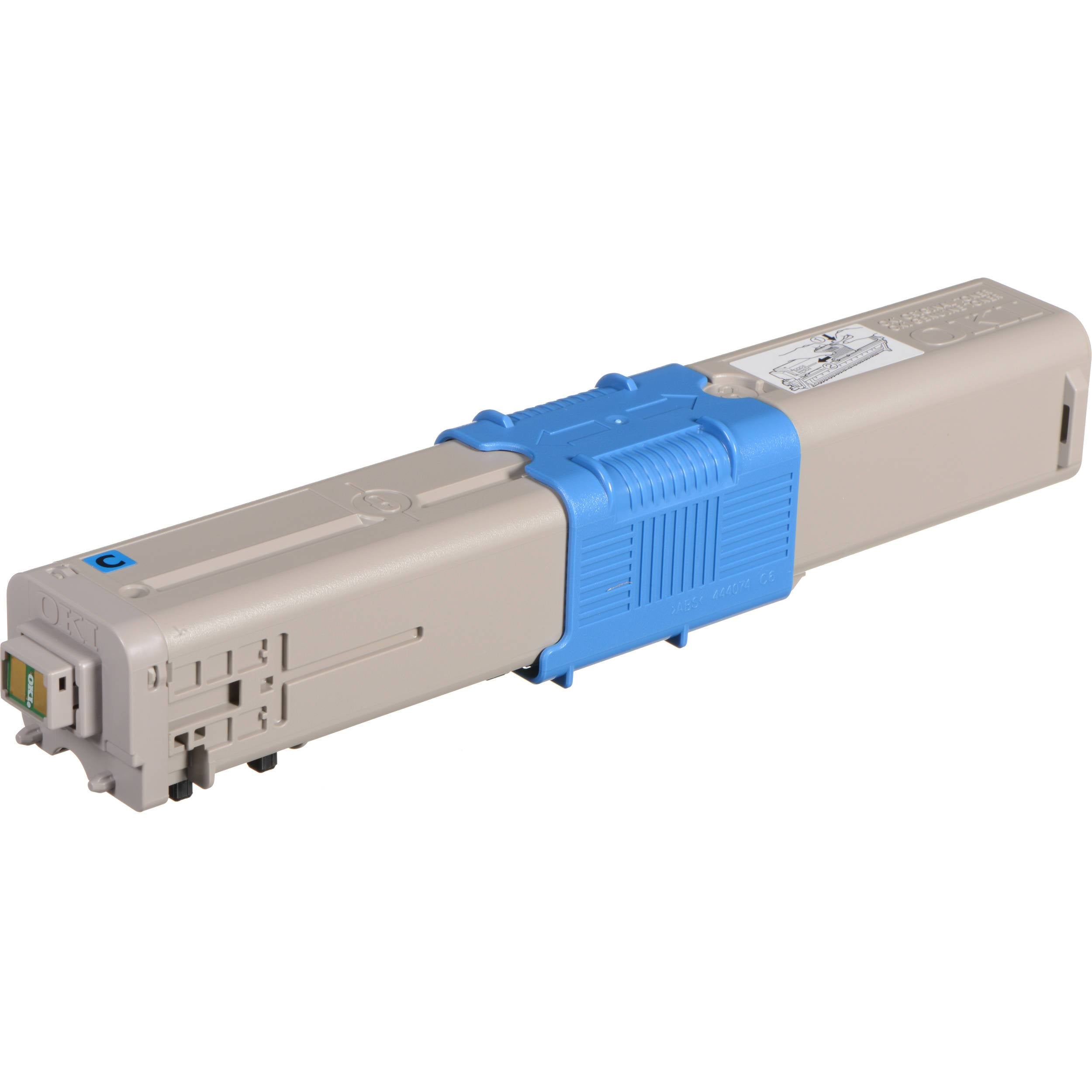 Cartridges for OKIDATA 46508703 Original Cyan Toner Cartridge - Cartouches Certifiées