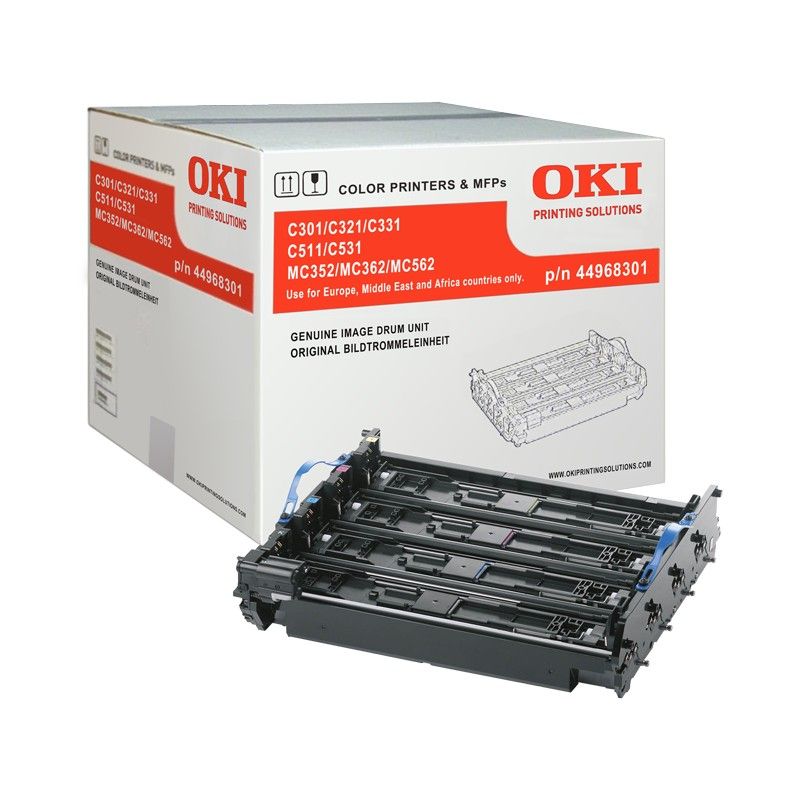 Cartridges for OKIDATA 44968308 Original Color Drum - Cartouches Certifiées
