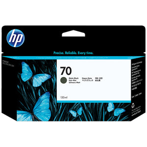 HP 70 - 130ml (C9448A) Matte Black Original Inkjet Cartridge - Cartouches Certifiées