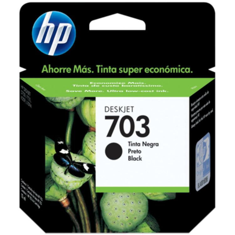 HP 703 (CD887A) Black Original Inkjet Cartridge - Cartouches Certifiées