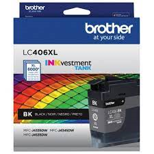 BROTHER LC406XLBKS Black Original Inkjet Cartridge - Cartouches Certifiées