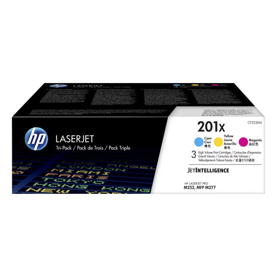 HP CF253XM (201X) Paq-3 Couleur Originale Cartouche Laser