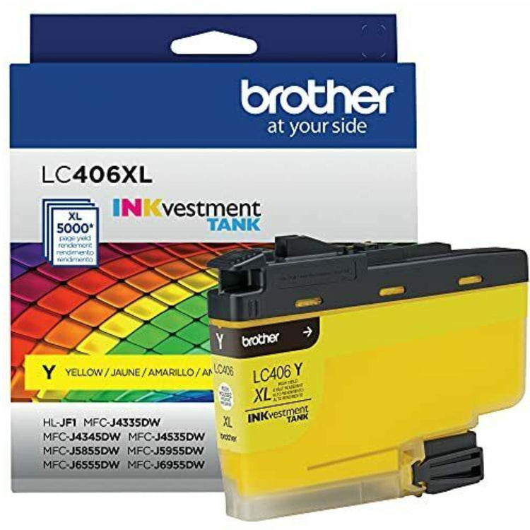 BROTHER LC406XLYS Yellow Original Inkjet Cartridge - Cartouches Certifiées