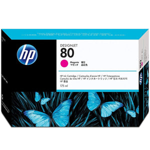 HP 80 - 175ml (C4874A) Magenta Original Inkjet Cartridge - Cartouches Certifiées
