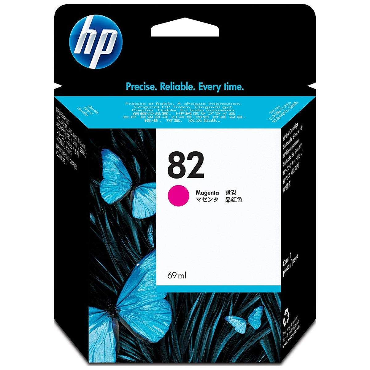 HP 82 - 69ml (C4912A) Magenta Original Inkjet Cartridge - Cartouches Certifiées