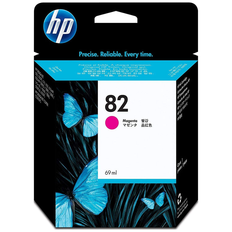 HP 82 - 69ml (C4912A) Magenta Original Inkjet Cartridge - Cartouches Certifiées