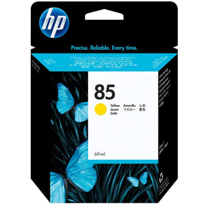 HP 85 - 69ml (C9427A) Yellow Original Inkjet Cartridge - Cartouches Certifiées