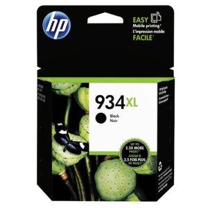 HP 934XL (C2P23AN) Black Original Inkjet Cartridge - Cartouches Certifiées