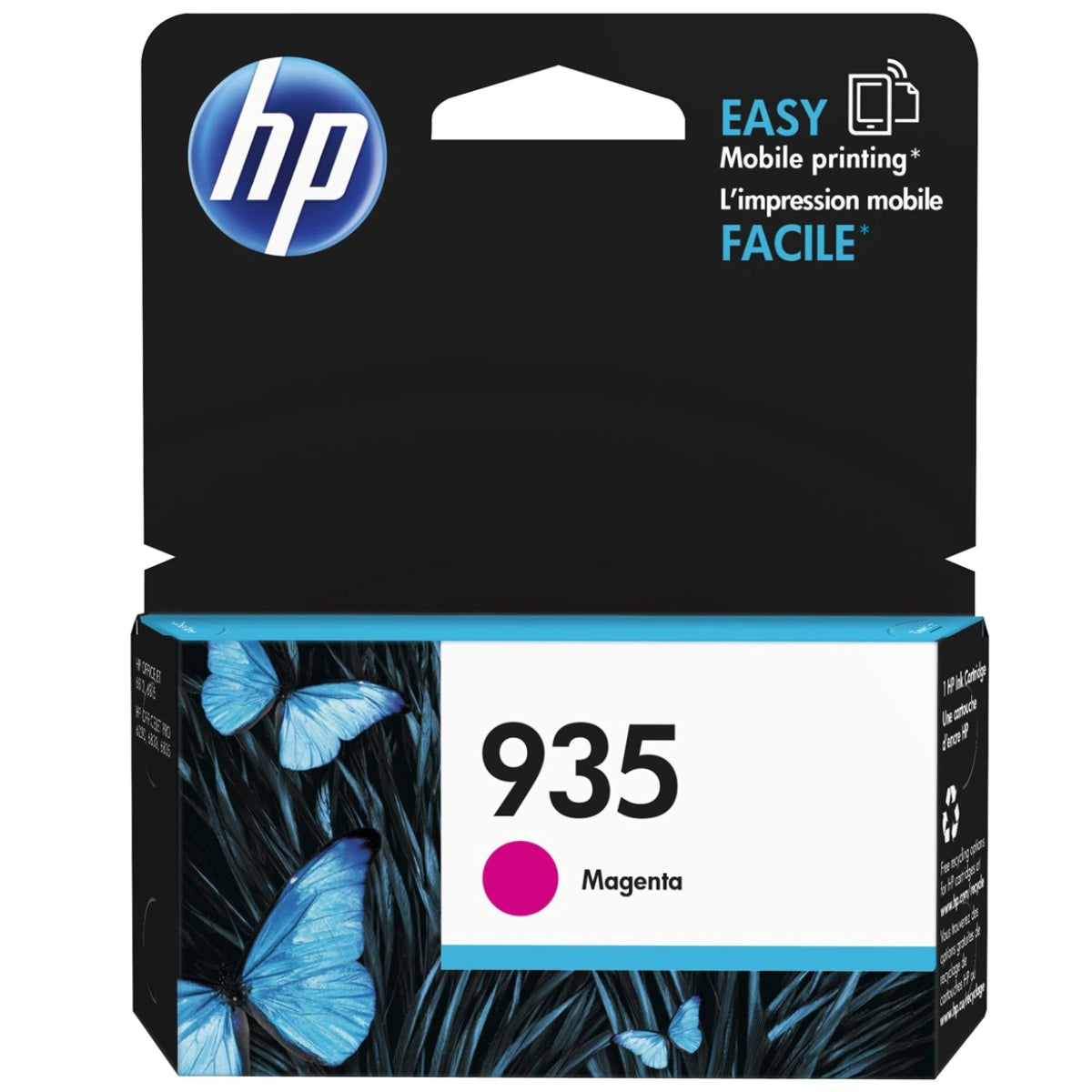 HP 935 (C2P21AN) Magenta Original Inkjet Cartridge - Cartouches Certifiées