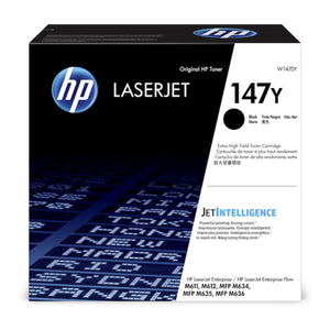 HP W1470Y (147Y) Extra High Yield Black Original Toner Cartridge - Cartouches Certifiées