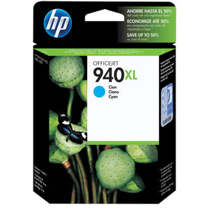 HP 940XL (C4907AN) Cyan Original Inkjet Cartridge - Cartouches Certifiées