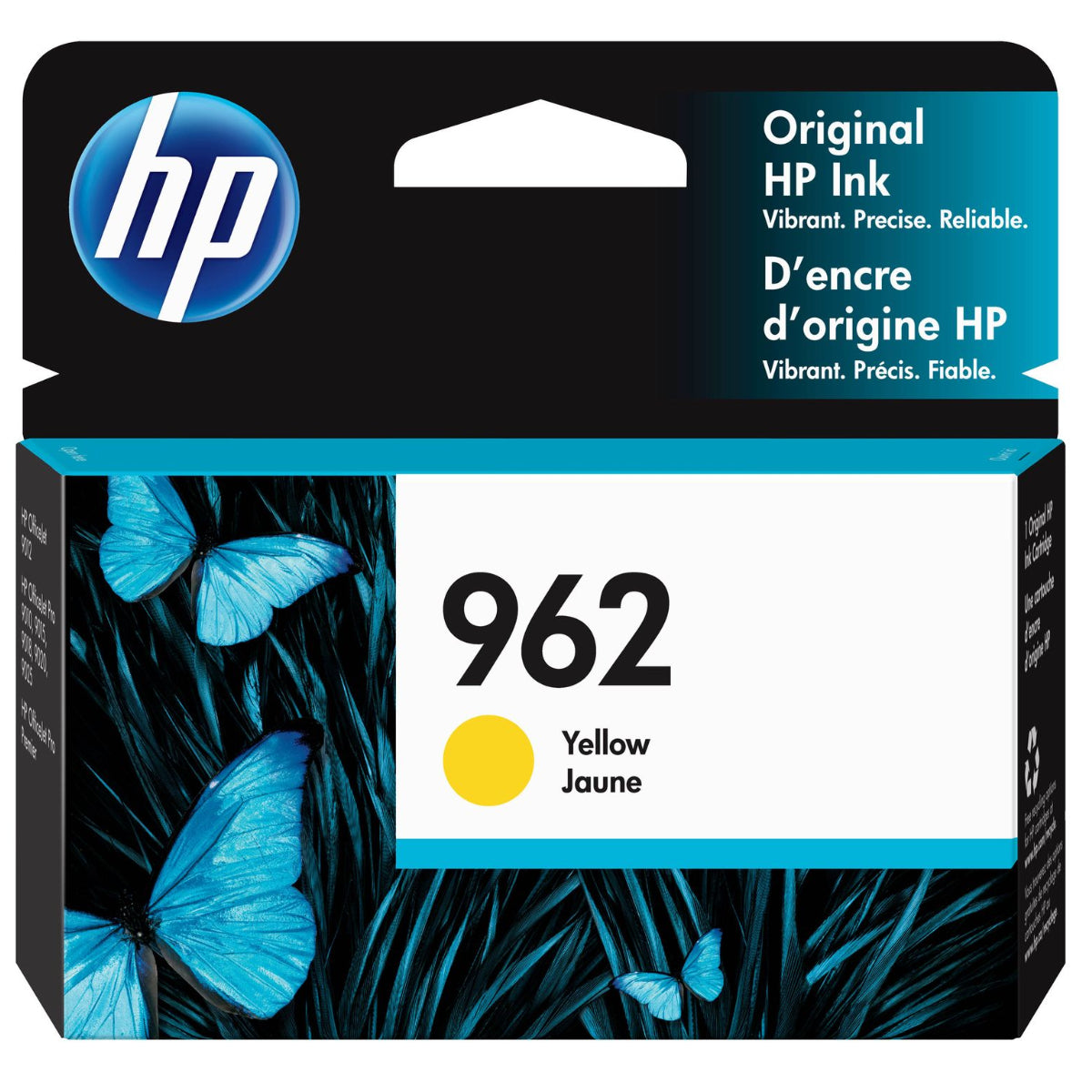 HP 962 (3HZ98AN) Yellow Original Inkjet Cartridge - Cartouches Certifiées