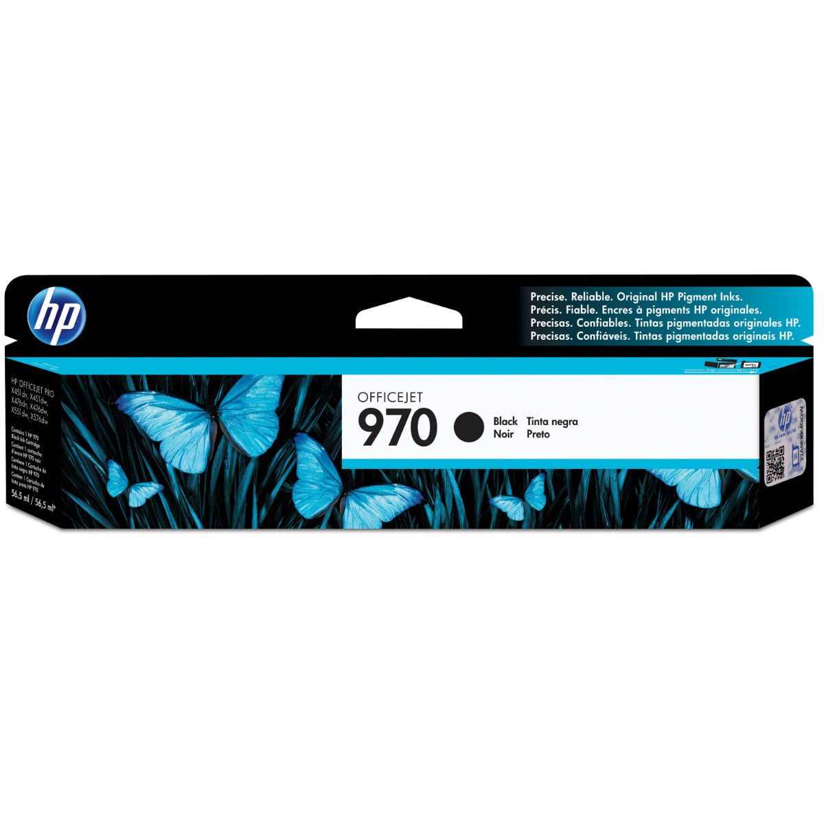 HP 970 (CN621AM) Black Original Inkjet Cartridge - Cartouches Certifiées